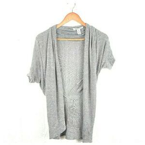 American Rag A-Symmetric Open Front Cardigan Sz M
